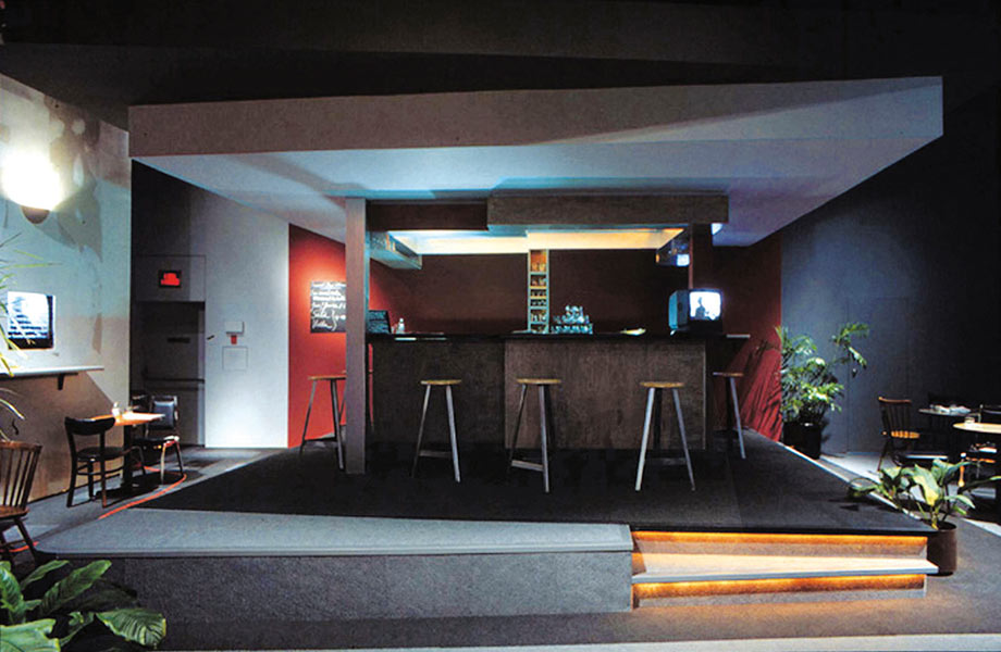 Transit Bar (partial view from entrance), 1996, National Gallery of Canada, Photo: Charles Hupé